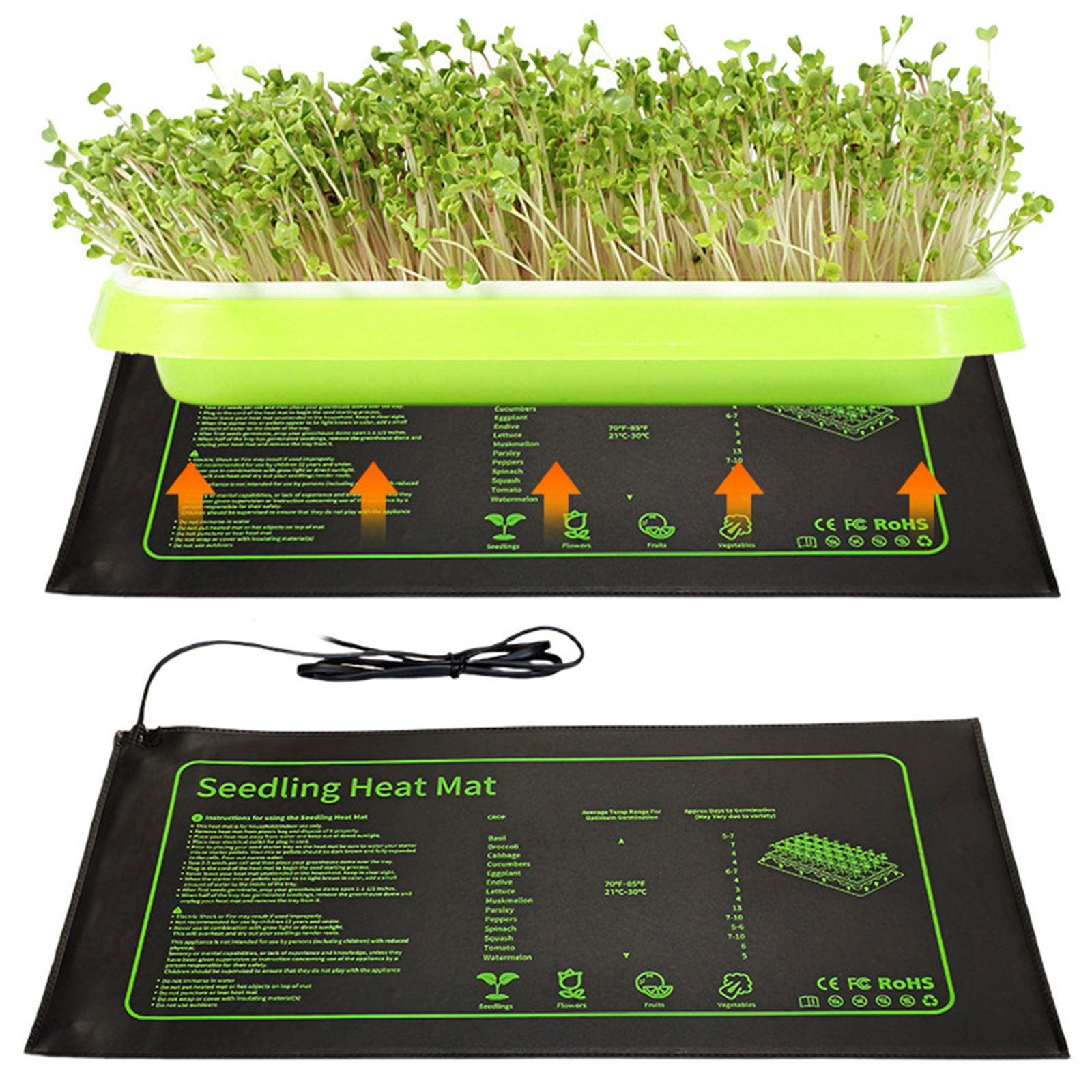 20W Seedling Heating Mat Plant - Reptile Heating Mat ulasan dan harga