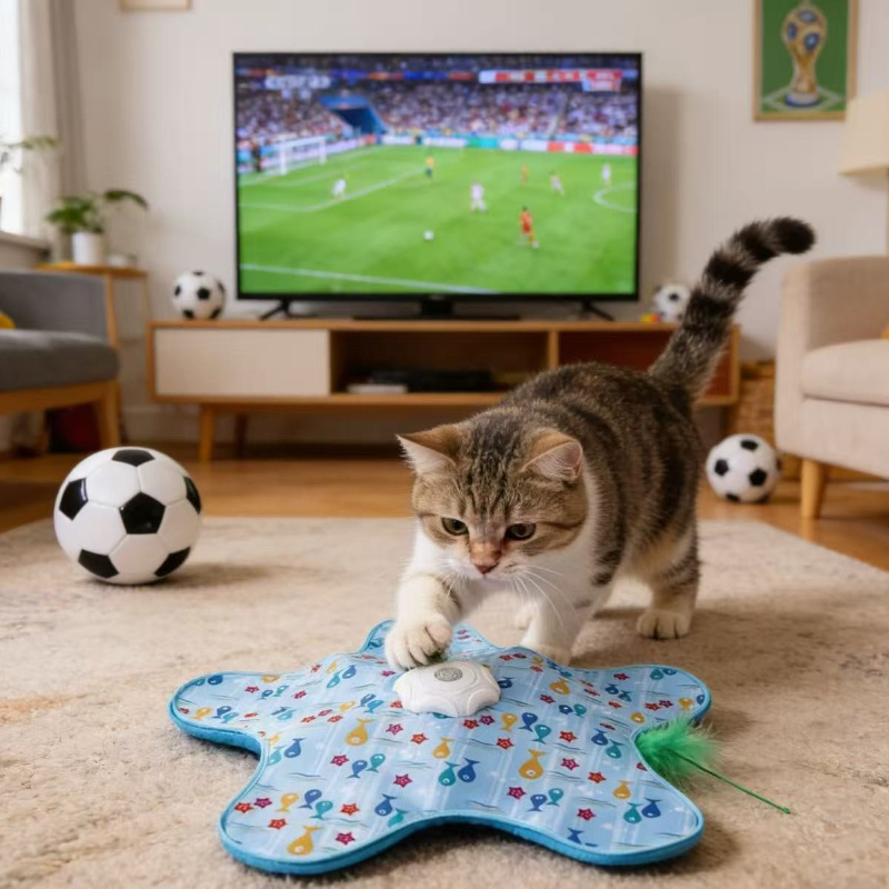 Electric Cat Turntable Automat - Cat Tunnel Toy ulasan dan harga