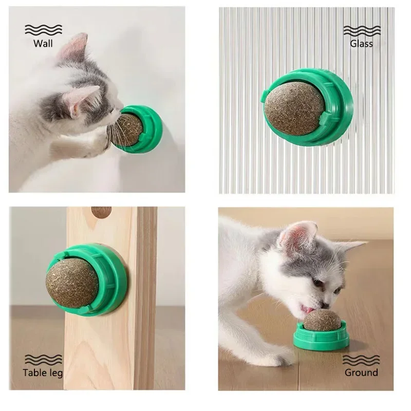 Catnip Cat Wall Sticky Ball To - Catnip Toys ulasan dan harga