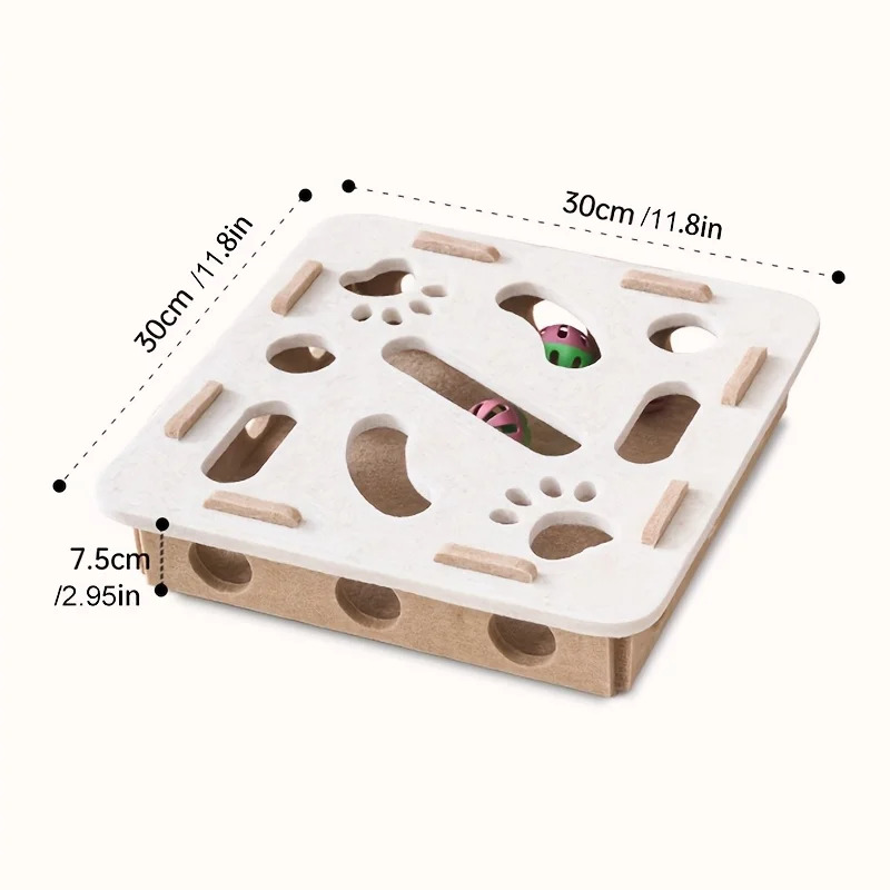 Interactive Cat Puzzle Toy Fel - Cat Tunnel Toy ulasan dan harga