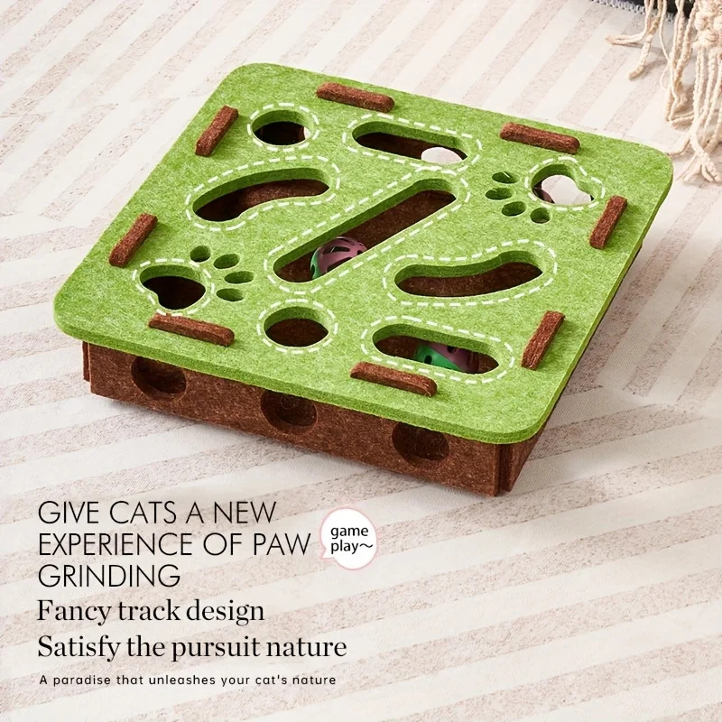 Interactive Cat Puzzle Toy Fel - Cat Tunnel Toy ulasan dan harga