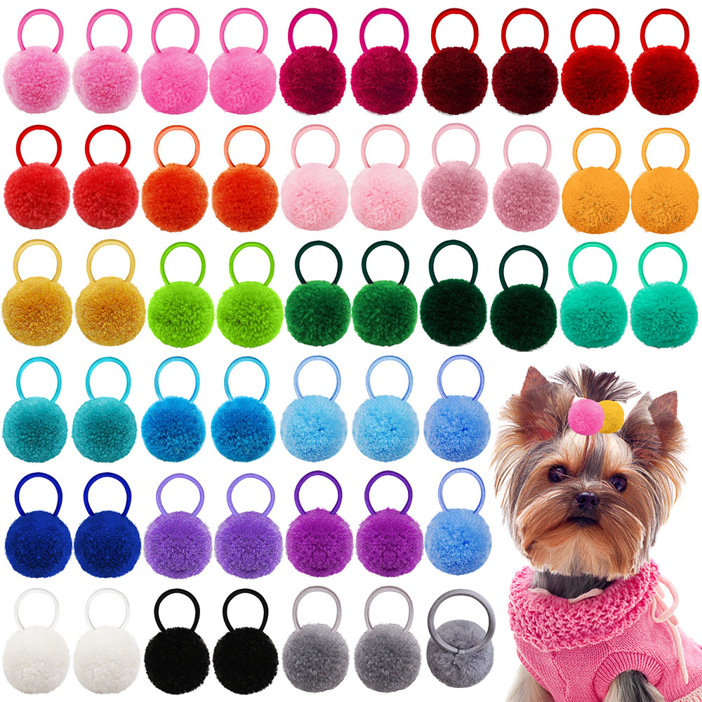 10PCS Hair Rubber Dog Accessor - Pet Supplies Pet Shop ulasan dan harga