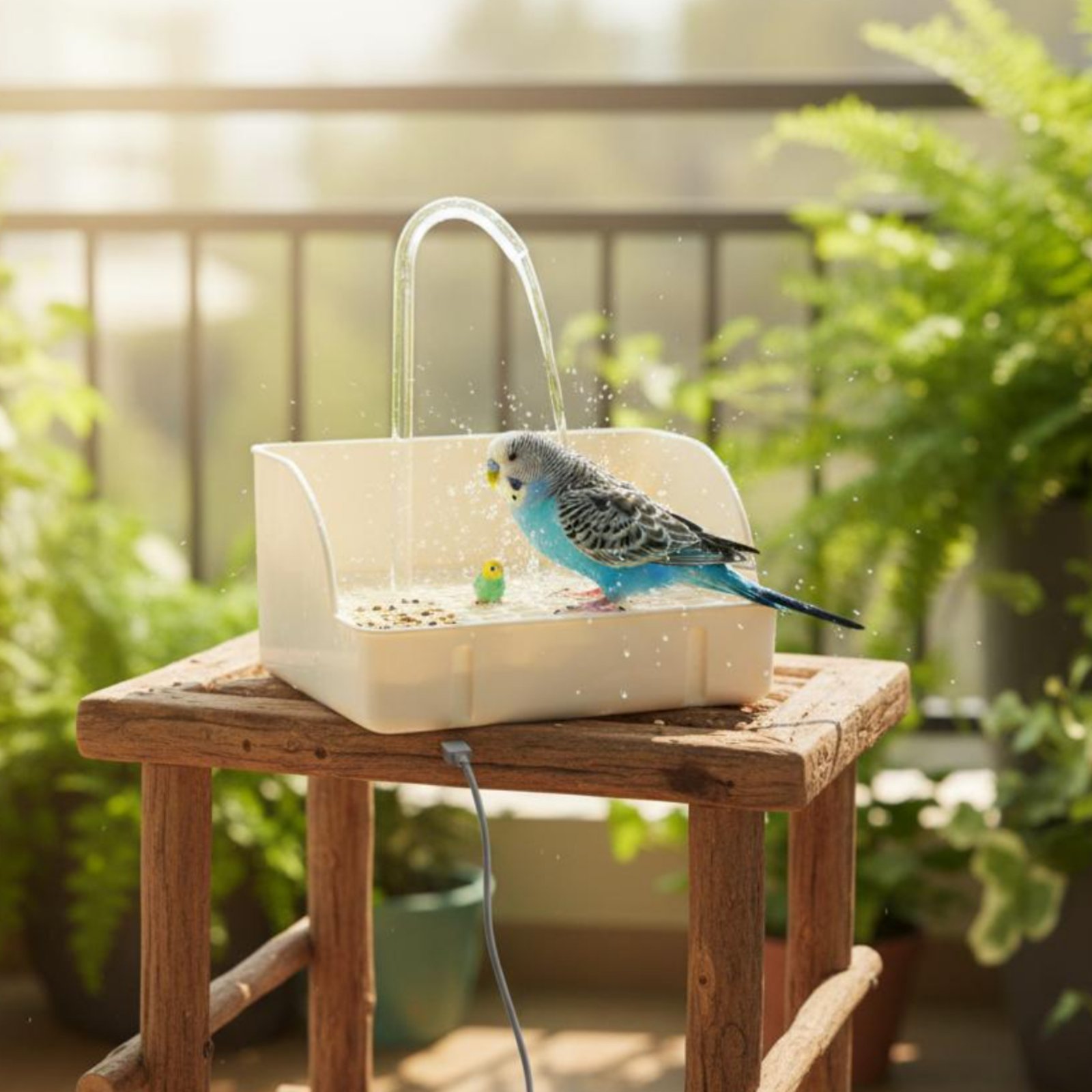 Automatic Avian Shower Easy to - Pet Supplies Us ulasan dan harga